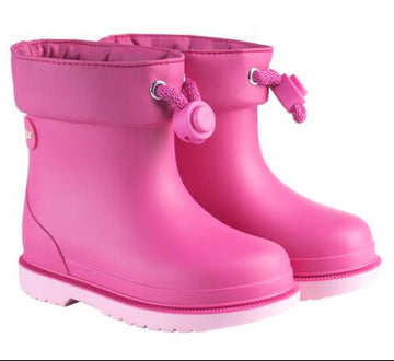 Igor Girl's Bimbi Bicolor Boots, Fuchsia