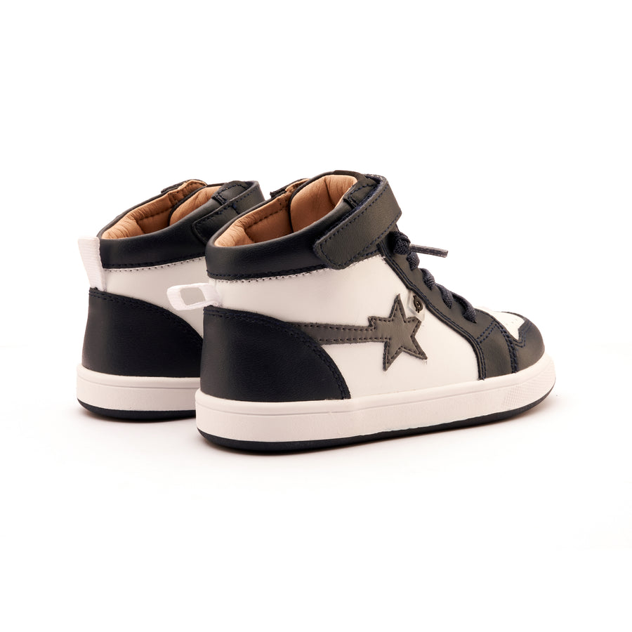 Old Soles Boy's and Girl's Team-Star Casual Shoes - Navy / Snow / Shadow