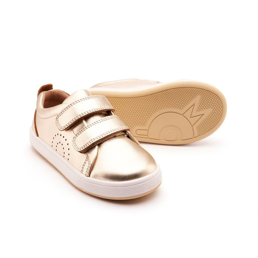 Old Soles Boy's and Girl's Big Tot Casual Shoes - Gold