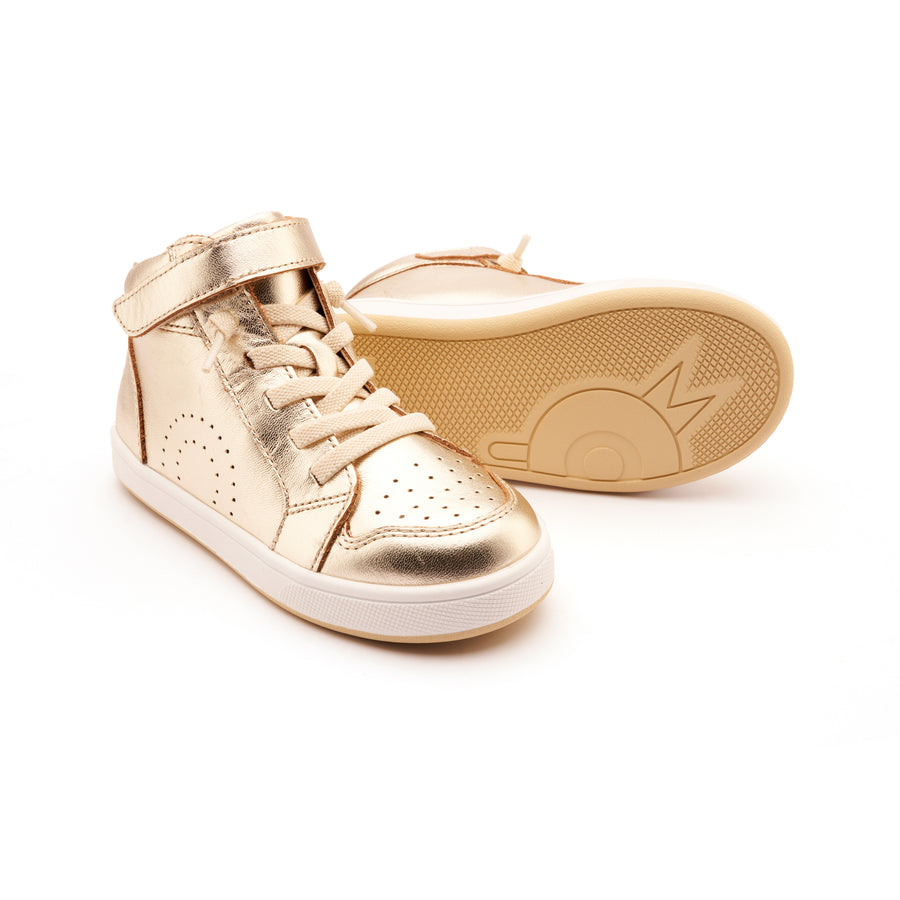 Old Soles Boy's and Girl's The Skill Casual Shoes - Gold