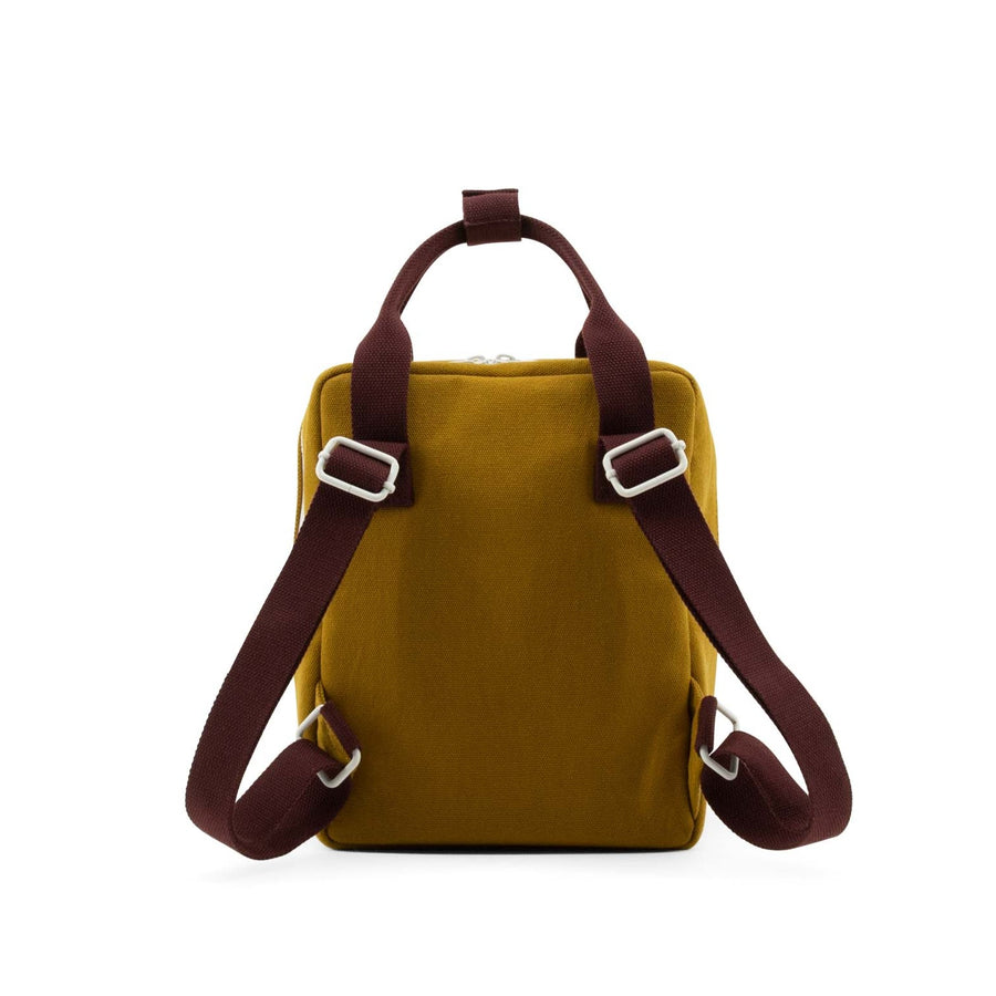 Sticky Lemon Small Backpack, Special Edition Meadows, Khaki Green