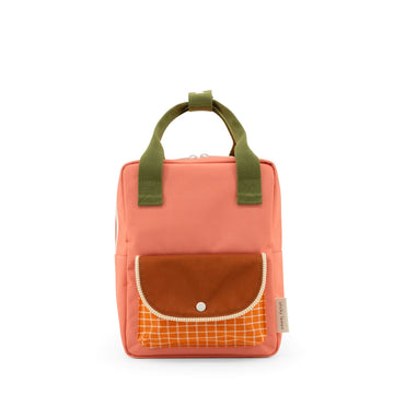 Sticky Lemon Farmhouse Small Backpack, Flower Pink