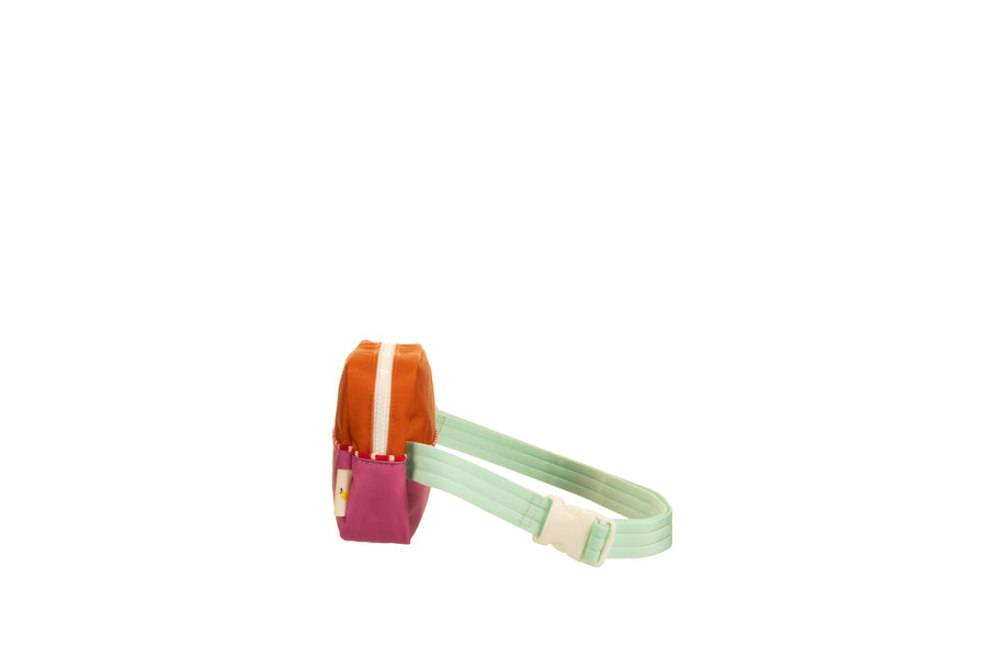 Sticky Lemon Better Together Collection Large Fanny Pack  - Gravel Orange / Rosette Pink