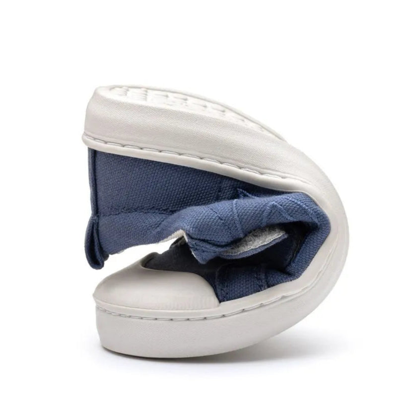 Tip Toey Joey Boy's Ramp Green Sneakers - Lona Azul Klein