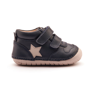 Old Soles Boy's Team Pave Casual Shoes - Navy / Gris