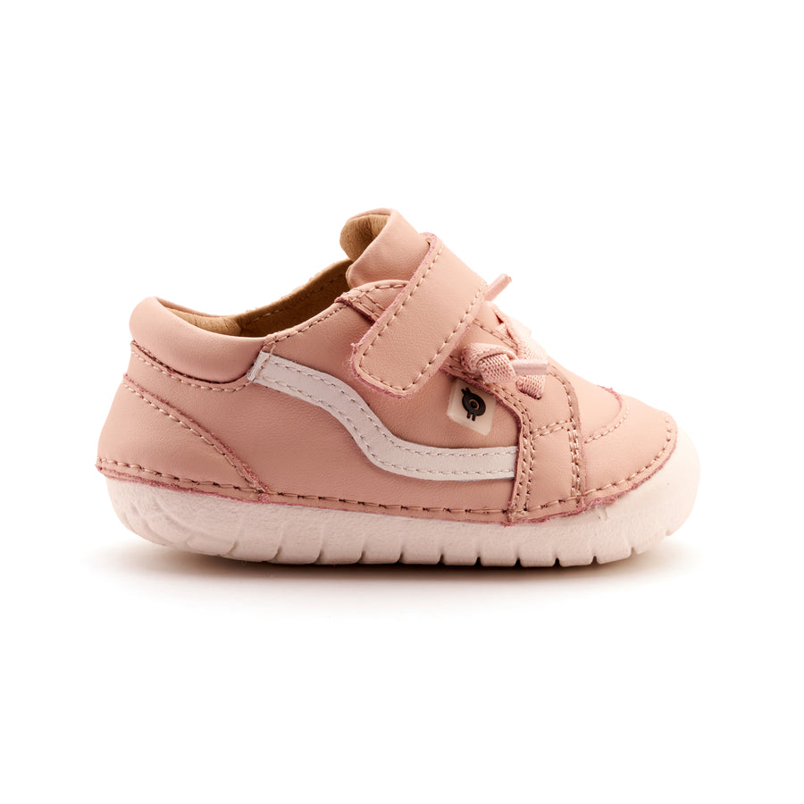 Old Soles Girl's Pave Squiggle Casual Shoes - Powder Pink / Snow