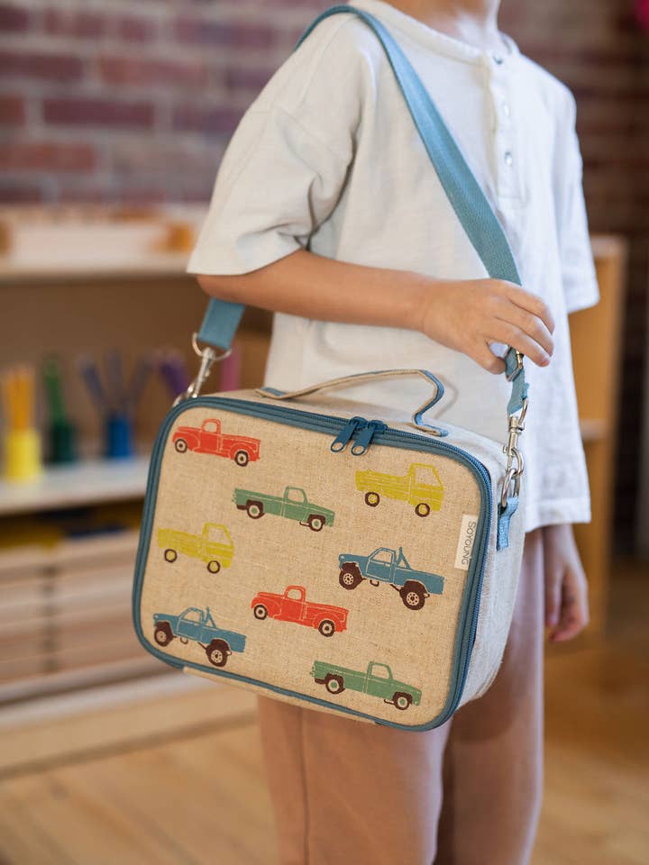 SoYoung Vintage Trucks Lunch Box