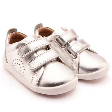 Old Soles Boy's and Girl's LittleTot Casual Shoes - Silver