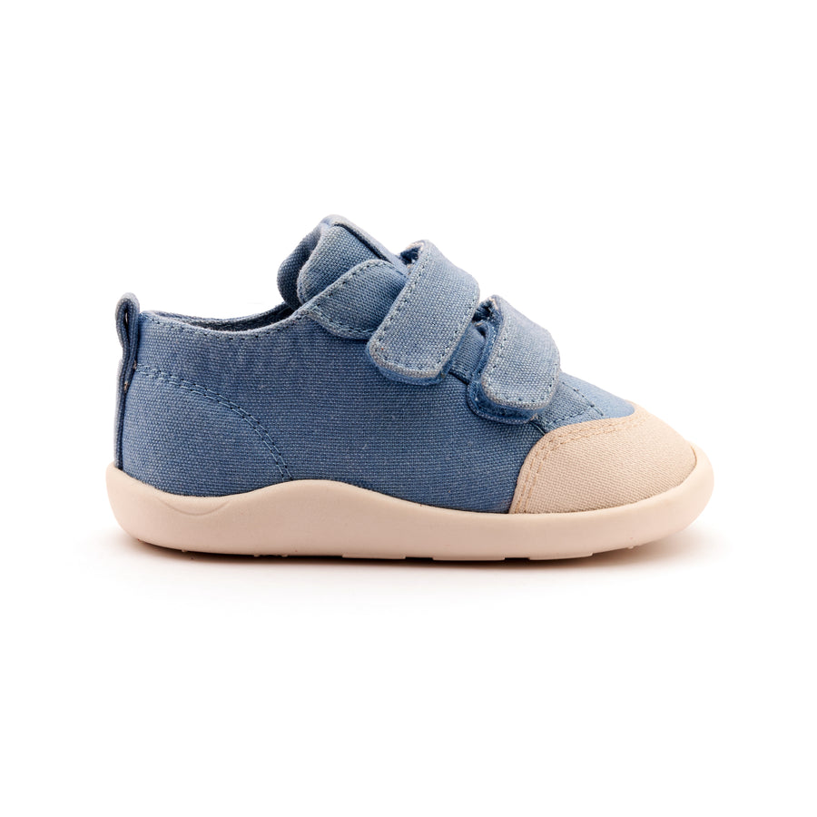 Old Soles Boy's and Girl's Salty Ground Casual Shoes - Light Denim Canvas