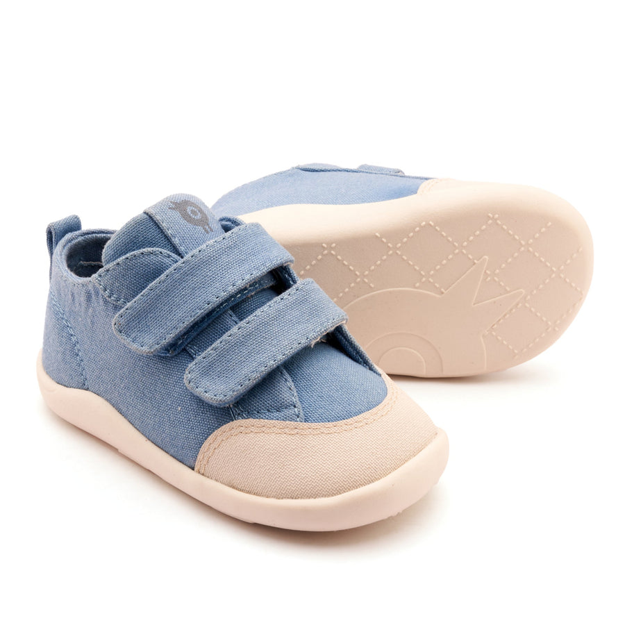 Old Soles Boy's and Girl's Salty Ground Casual Shoes - Light Denim Canvas