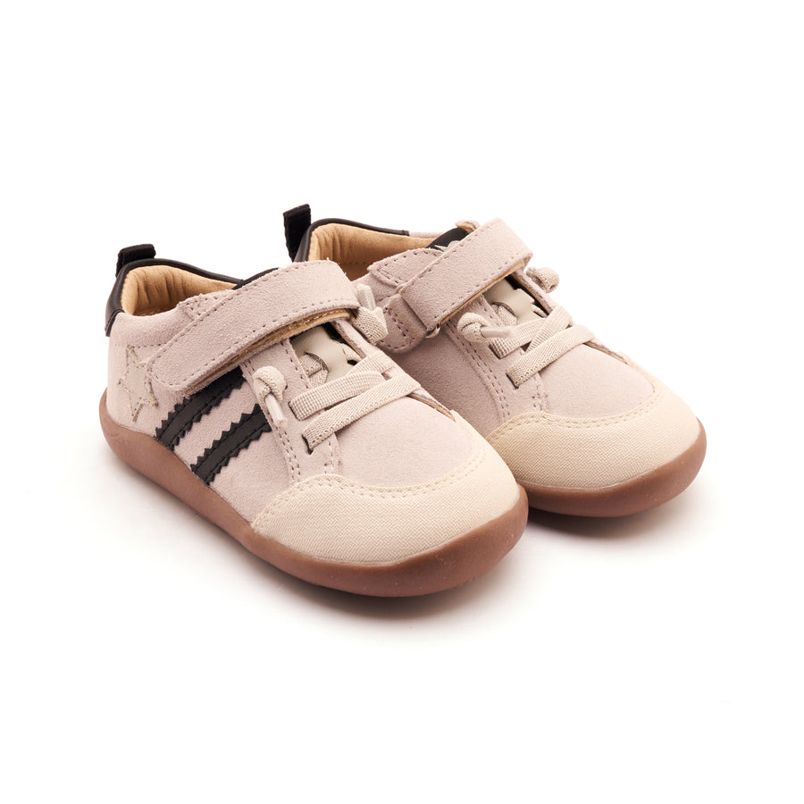 Old Soles Boy's and Girl's Boss Ground Casual Shoes - Sporco / Gris / Black