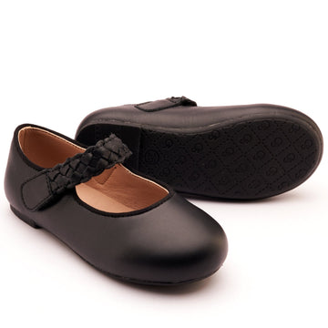 Old Soles Girl's Lady Plat Shoes - Black