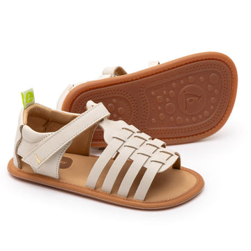 Tip Toey Joey Boy's And Girl's Athena Sandals - Tapioca