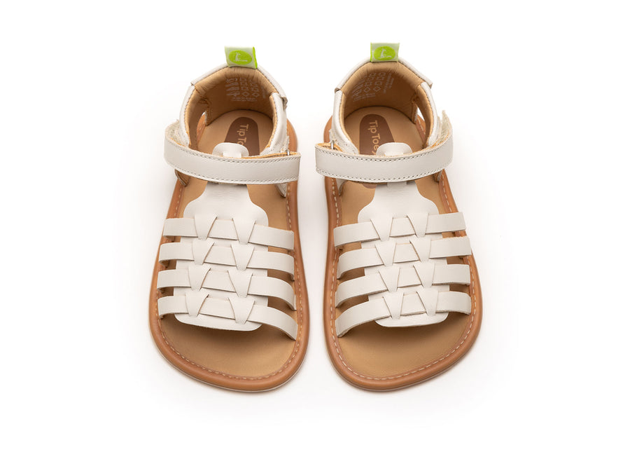 Tip Toey Joey Boy's And Girl's Athena Sandals - Tapioca