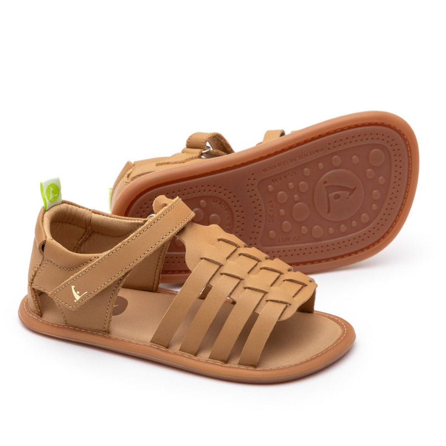 Tip Toey Joey Girl's Athena Sandals - Hay