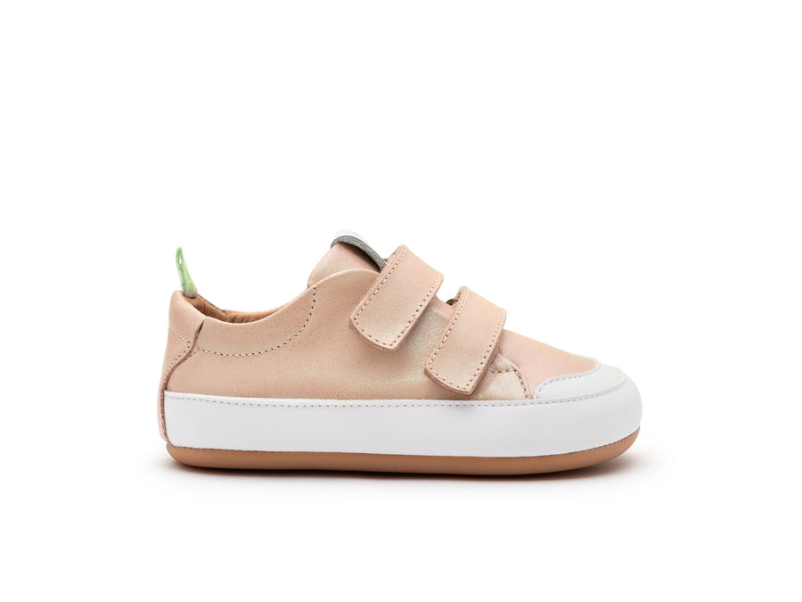 Tip Toey Joey Girl's Bossy Sneakers - Candy Dream / White