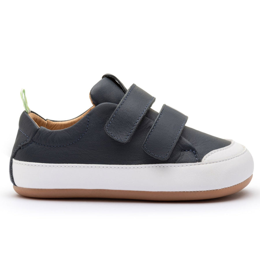 Tip Toey Joey Boy's Bossy Sneakers - Navy / White