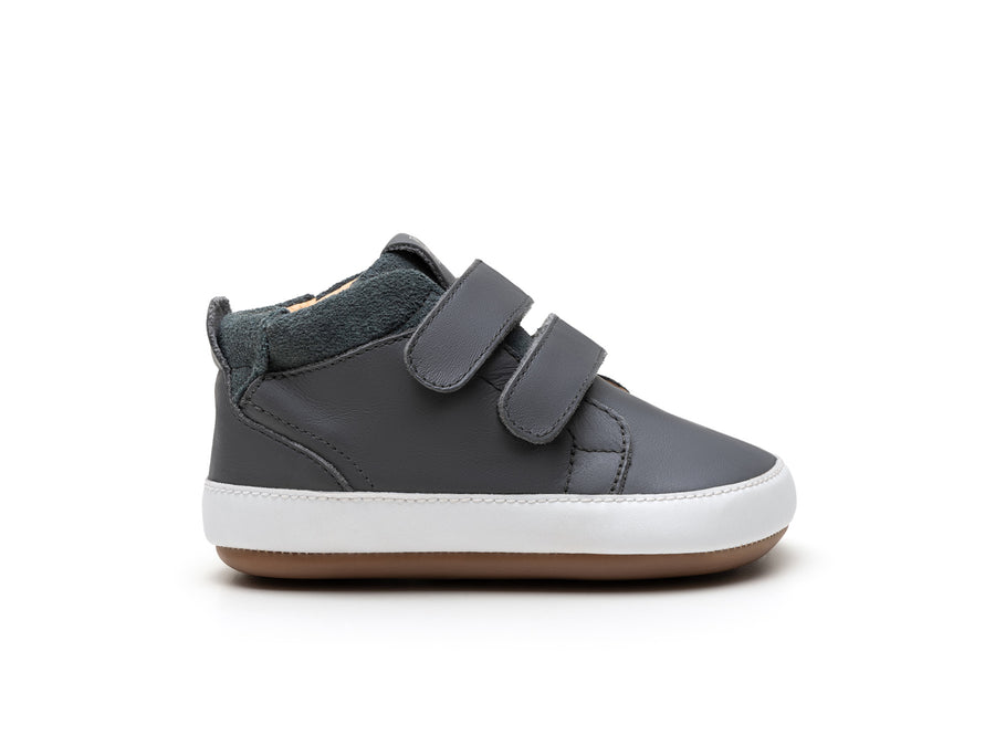 Tip Toey Joey Boy's Cascade Boots - Slate Blue / Urban Blue Suede