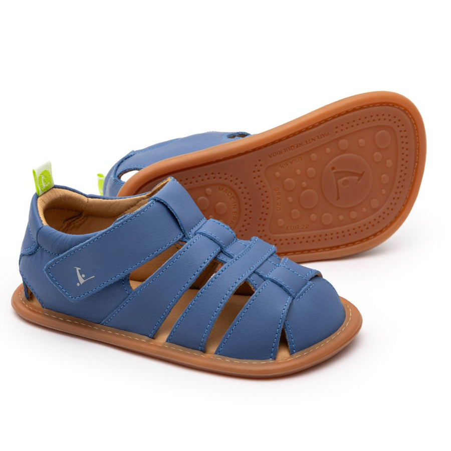 Tip Toey Joey Boy's Sandy Sandals - Blue Tang