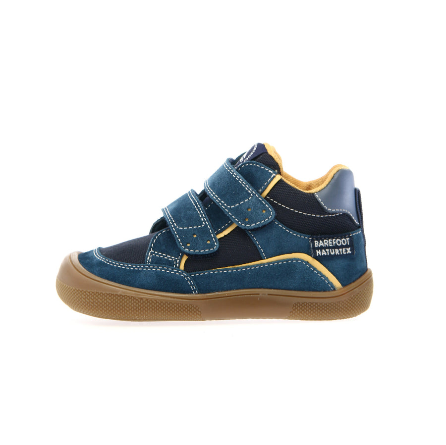 Naturino Boy's Kesy High Waterproof Casual Shoes - Storm/Navy/Celeste