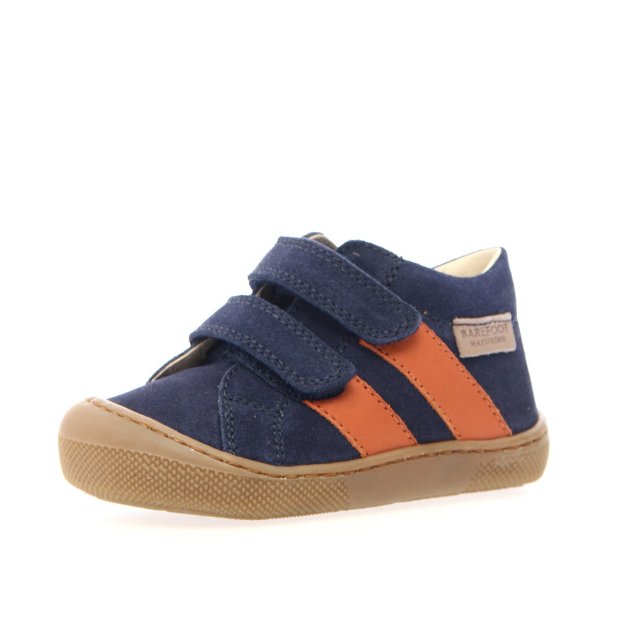 Naturino Boy's Sabby Vl Casual Shoes - Navy/Dark Orange