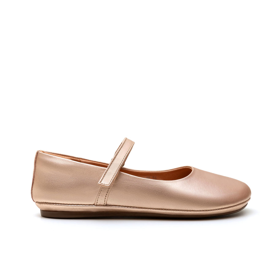 Tip Toey Joey Girl's Marie Casual Shoes - Metalic Salmon