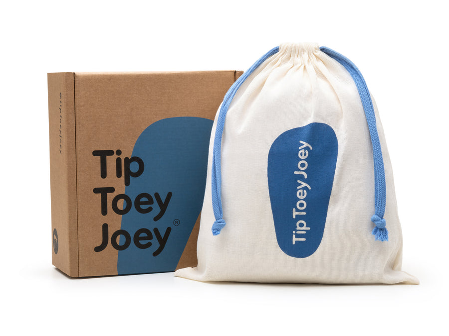 Tip Toey Joey Boy's Ollie Casual Shoes - Tapioca / Slate Blue / Hay