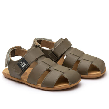 Tip Toey Joey Boy's and Girl's Sand Sandals - Mineral Green