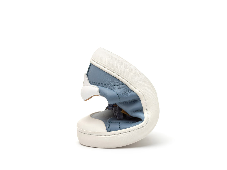 Tip Toey Joey Boy's Volt Casual Shoes - Denim / White