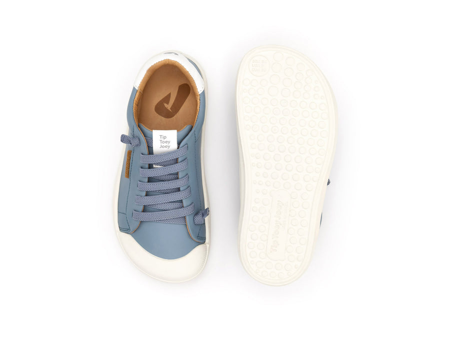 Tip Toey Joey Boy's Volt Casual Shoes - Denim / White