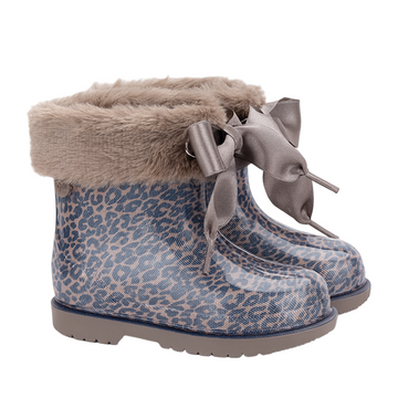 Igor Girl's Bimbi Leo Soft Rain Boots - Taupe