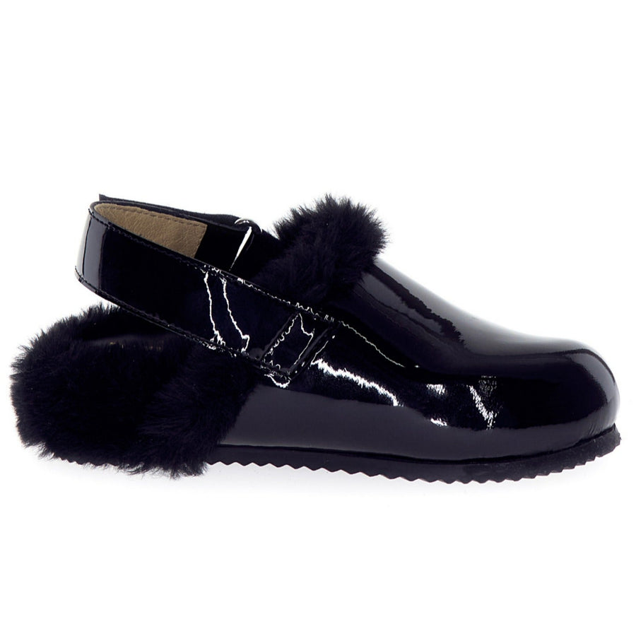 Naturino Girl's Marill Ballerina Shoes - Black