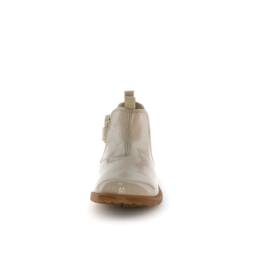 Falcotto Girl's Winter Wood Ankle Boots - Beige