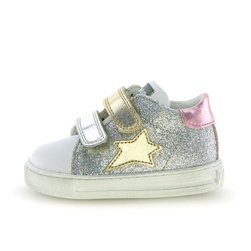 Falcotto Girl's Sasha Vl Casual Shoes - Silver/White