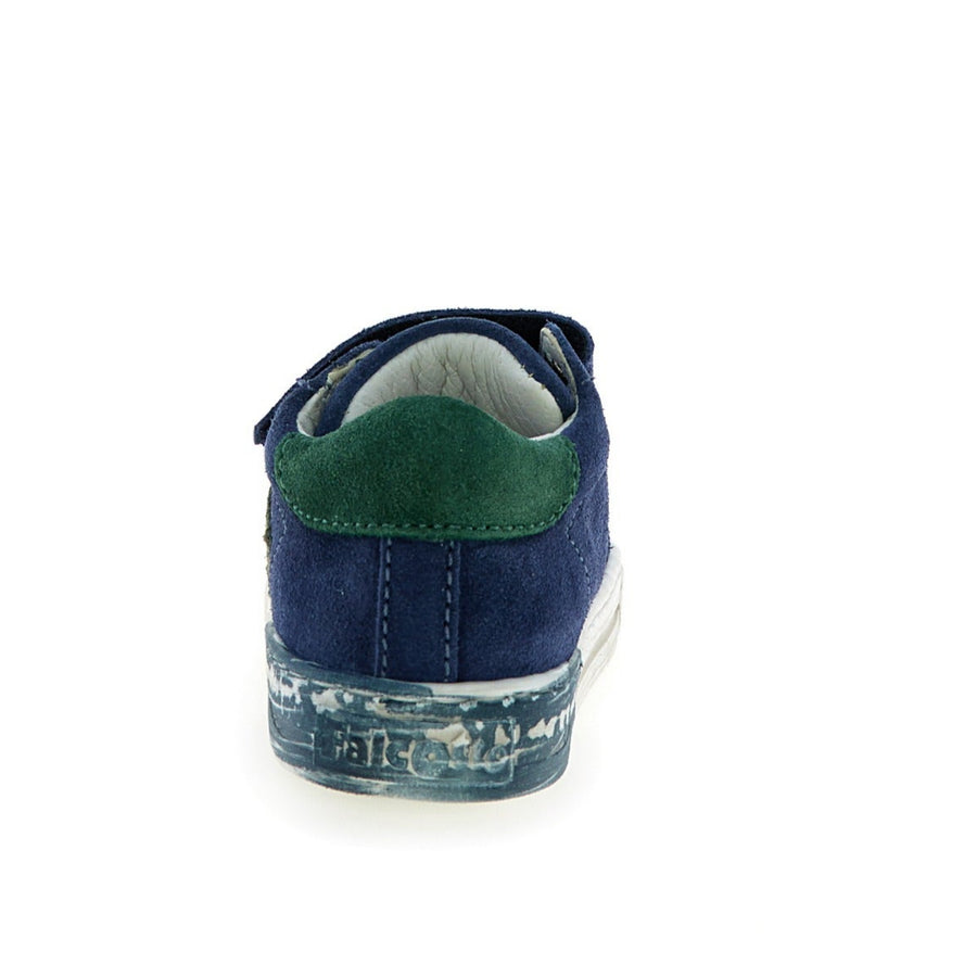 Falcotto Boy's Sasha Vl Casual Shoes - Azure/Green Bottle