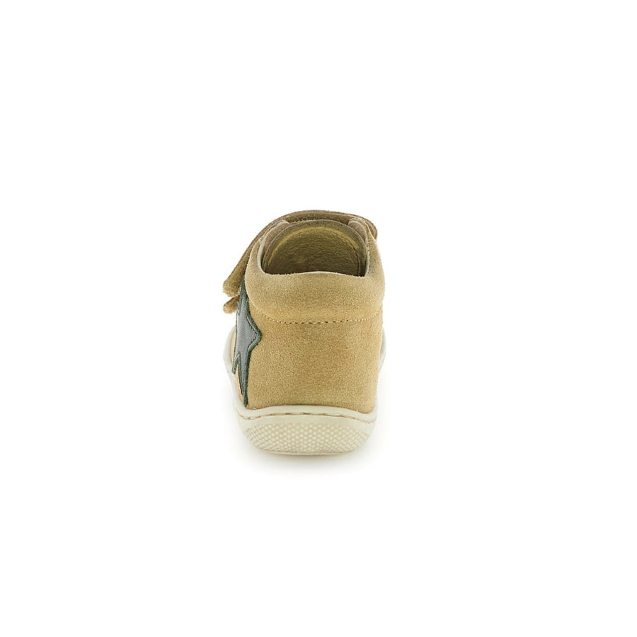 Naturino Boy's and Girl's Kolde Vl Shoes - Sand/Green Bottle