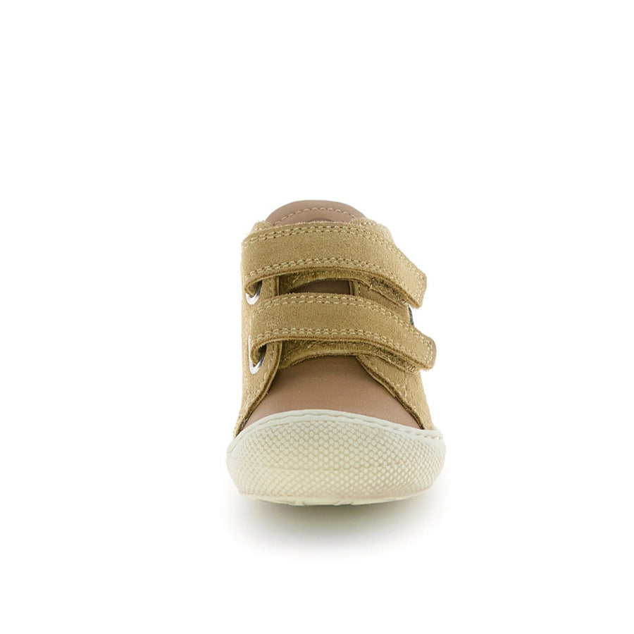 Naturino Boy's and Girl's Kolde Vl Shoes - Sand/Green Bottle