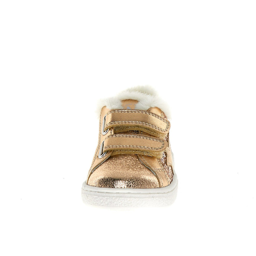 Naturino Girl's Pinn Vl Casual Shoes - Cipria Metallic Crunch