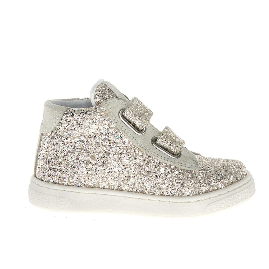Naturino Girl's Pinn High Vl Casual Shoes - Platinum/Milk