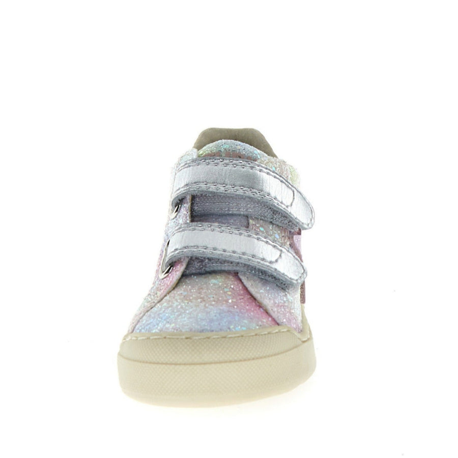 Naturino Girl's Singery Vl Casual Shoes - Multi/Silver/Lilac