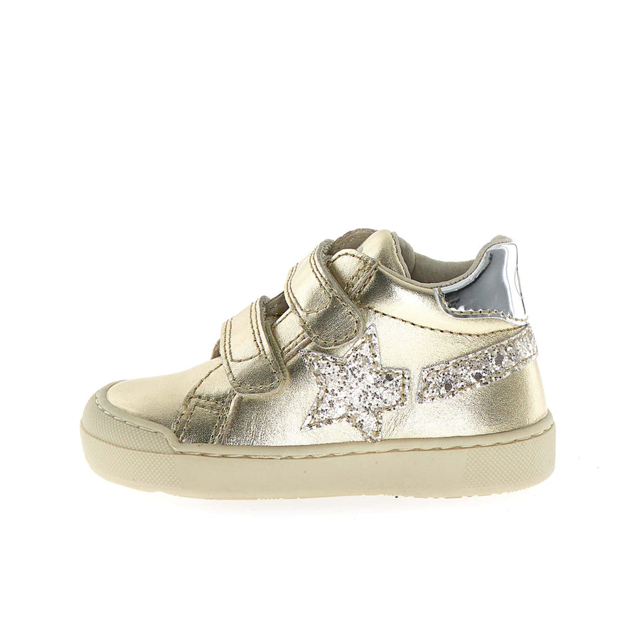 Naturino Girl's Singery Vl Casual Shoes - Platinum/Silver