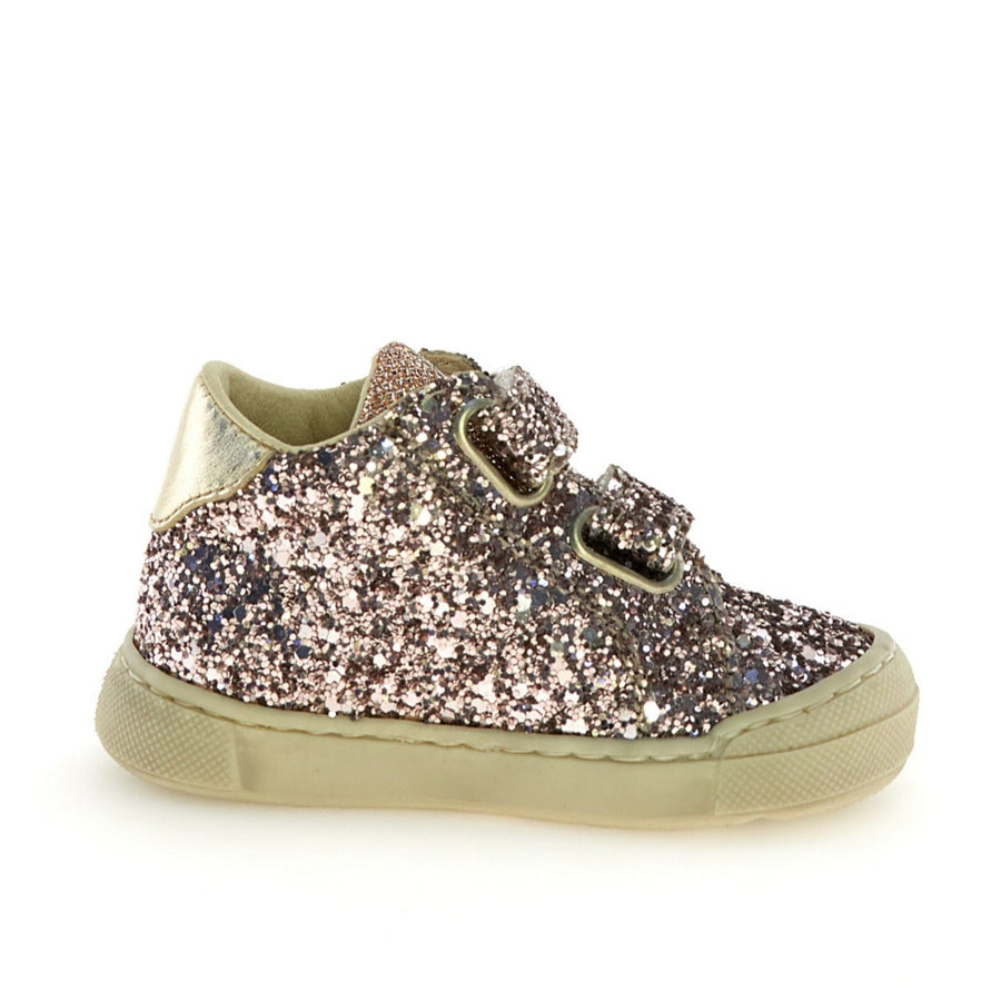 Falcotto Girl's Palom Vl Casual Shoes - Nude/Platinum