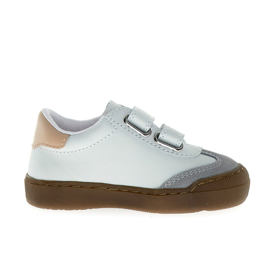 Naturino Girl's Riby Vl Casual Shoes - Grey/White/Platinum