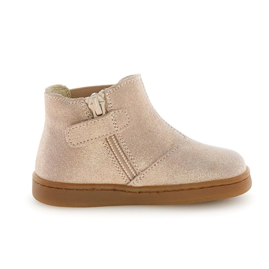 Naturino Girl's Glarny High 2 Ankle Boots with Zipper - Rose/Cipria