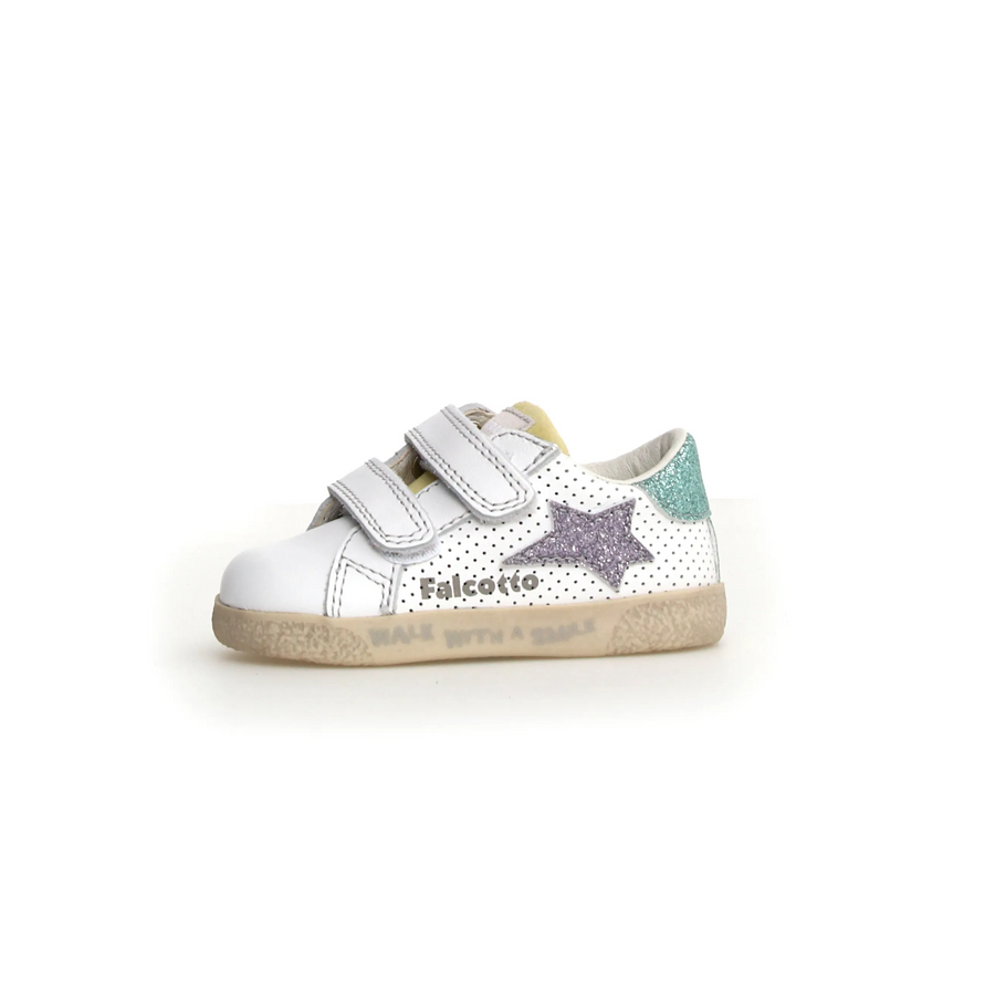 Falcotto Girl's Alnoite 2 Vl Casual Shoes - White