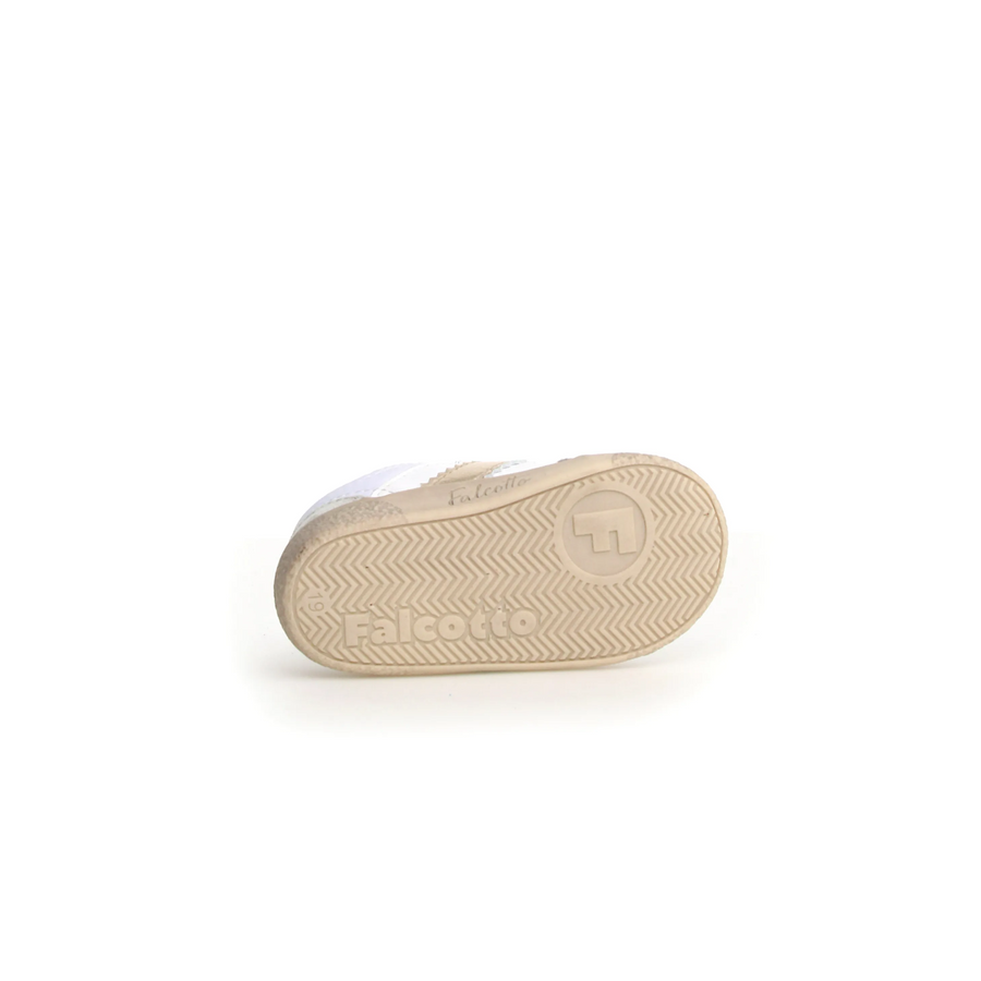 Falcotto Girl's Kilde Low Vl Casual Shoes - White / Platinum