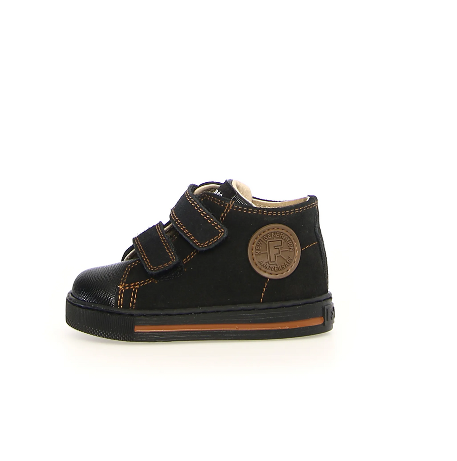 Falcotto Michael Boy's and Girl's Casual Shoes - Black/Brown