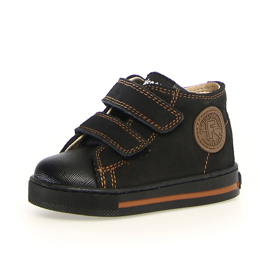 Falcotto Michael Boy's and Girl's Casual Shoes - Black/Brown