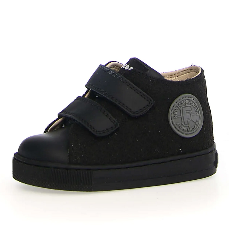 Falcotto Boy's And Girl's Michael Casual Shoes - Black