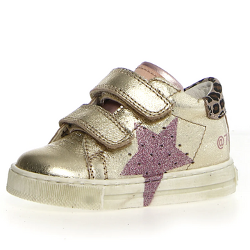 Falcotto Salazar 3 Vl Girl's Casual Shoes - Platinum/Cipria